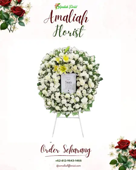 Krans Bunga Duka Sadarkarya